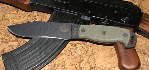 2011 Ontario Нож с фиксированным клинком Ontario "NS-6 Black micarta" 2011 Ontario Нож с фиксированным клинком Ontario "NS-6 Black micarta"