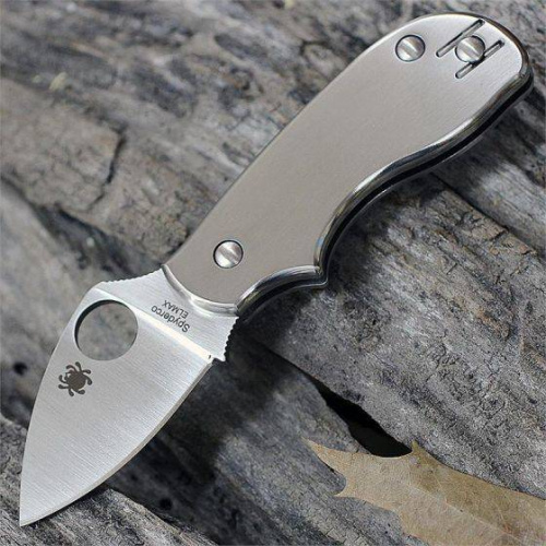 Складной нож Spyderco Squeak Titanium 154TIP фото 5