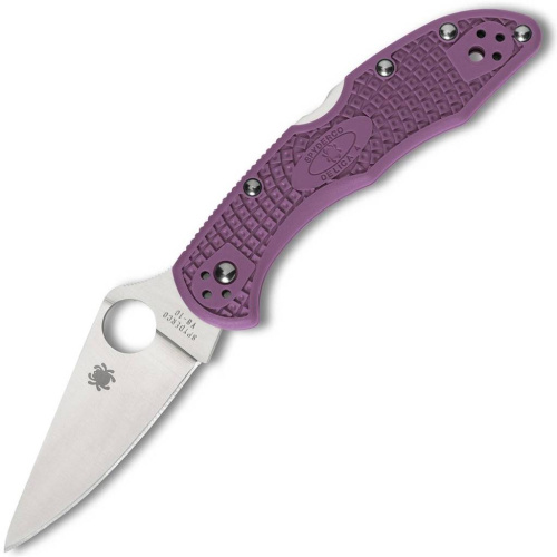 Складной нож Spyderco Delica 4 Flat Ground - 11FPPR Складной нож Spyderco Delica 4 Flat Ground - 11FPPR