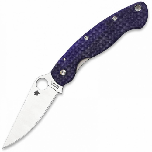 Складной нож Spyderco Military Blue C36GPDBL фото 3 Складной нож Spyderco Military Blue C36GPDBL фото 3