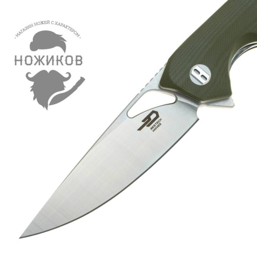 Складной нож Bestech Knives MUSKIE хаки фото 4 Складной нож Bestech Knives MUSKIE хаки фото 4