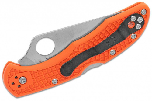 Складной нож Spyderco Delica 4 Flat Ground - 11FPOR фото 10