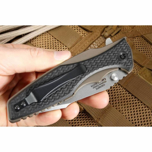 Складной нож Zero Tolerance ZT 0393BRZ фото 16 Складной нож Zero Tolerance ZT 0393BRZ фото 16