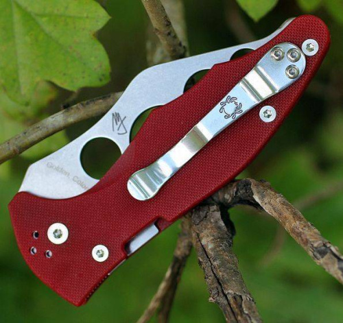 Складной нож Spyderco Yojimbo 2 Red Trainer - 85TR2 фото 7 Складной нож Spyderco Yojimbo 2 Red Trainer - 85TR2 фото 7