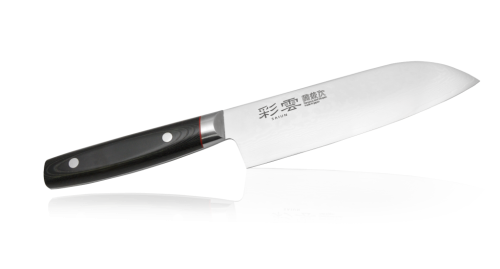 2011 Kanetsugu Нож Сантоку Saiun Damascus 2011 Kanetsugu Нож Сантоку Saiun Damascus