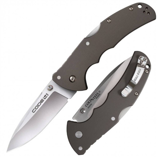 Складной нож Cold Steel Складной нож Code-4 Spear Point -58PS Складной нож Cold Steel Складной нож Code-4 Spear Point -58PS