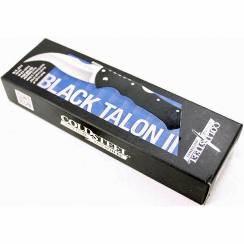 3810 Cold Steel Black Talon II Serrated Edge - 22BS фото 7 3810 Cold Steel Black Talon II Serrated Edge - 22BS фото 7