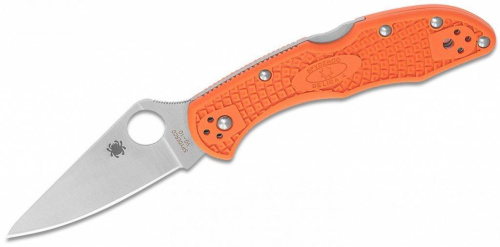 Складной нож Spyderco Delica 4 Flat Ground - 11FPOR фото 5