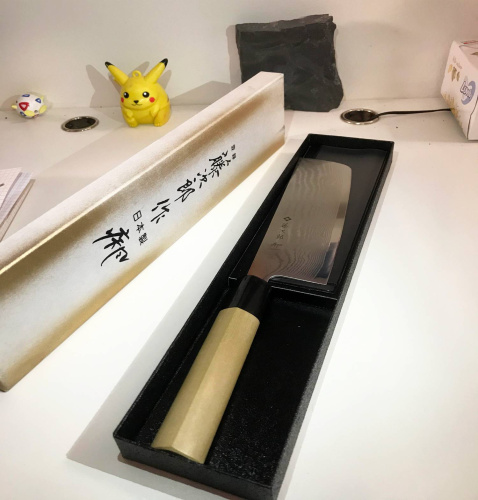 2011 Tojiro Кухонный нож для овощей Накири Shippu фото 3 2011 Tojiro Кухонный нож для овощей Накири Shippu фото 3