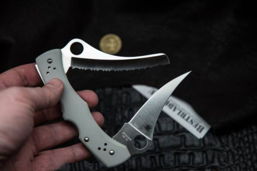 Складной нож Spyderco Dyad® - 44GP&SGY фото 2