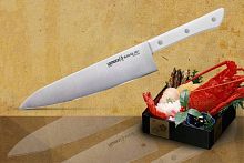  нож кухонный Шеф Samura "HARAKIRI" (SHR-0085W) 208 мм