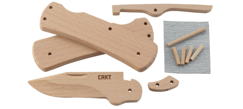 Складной нож CRKT деревянный Nathan's Knife Kit фото 8 Складной нож CRKT деревянный Nathan's Knife Kit фото 8