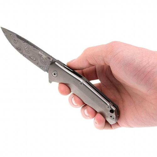 Складной нож Lion Steel TRE DT GY фото 13