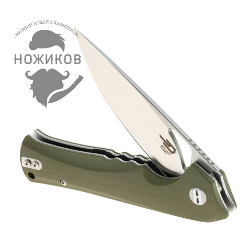 Складной нож Bestech Knives MUSKIE хаки фото 2 Складной нож Bestech Knives MUSKIE хаки фото 2