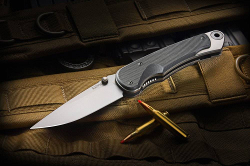 Складной нож Spartan Blades Akribis Meteorite Grey фото 4