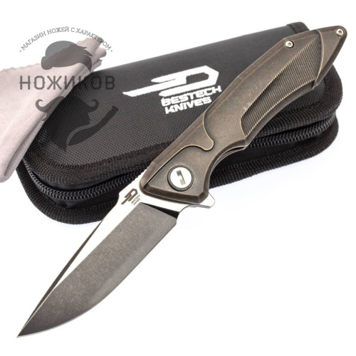 Складной нож Bestech Knives Starfighter Black BT1709D фото 2 Складной нож Bestech Knives Starfighter Black BT1709D фото 2