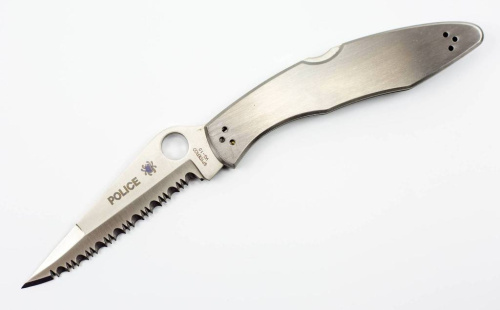 Складной нож Spyderco Police Full Serrated Edge Складной нож Spyderco Police Full Serrated Edge