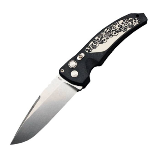 Складной нож Hogue EX-03 Skulls & Bones Drop Point Складной нож Hogue EX-03 Skulls & Bones Drop Point