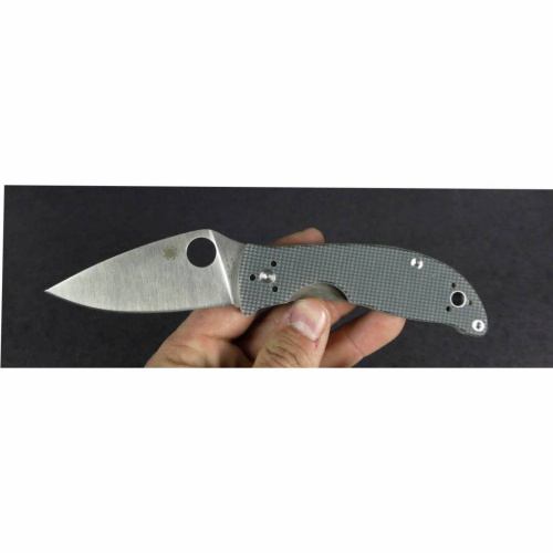 Складной нож Spyderco Alcione 222GPGY фото 4 Складной нож Spyderco Alcione 222GPGY фото 4